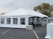 ice rink tent