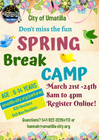 Spring Break Fun Camp 