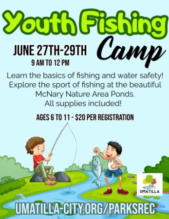 2023 youth fishing camp